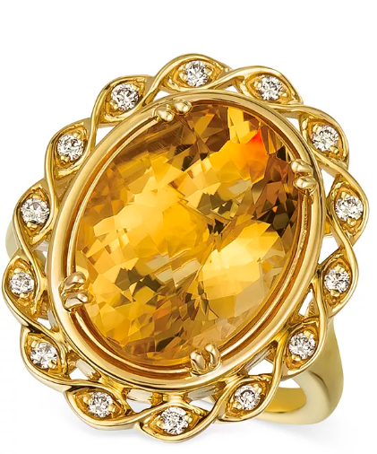 Kay jewelers sales citrine ring